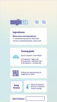 Magic Bar - Essbares psychedelisches Myzel