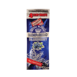 Hemparillo Blunts, Blueberry - 4 pcs